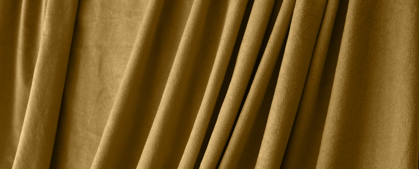 Mustard color drapes, NC